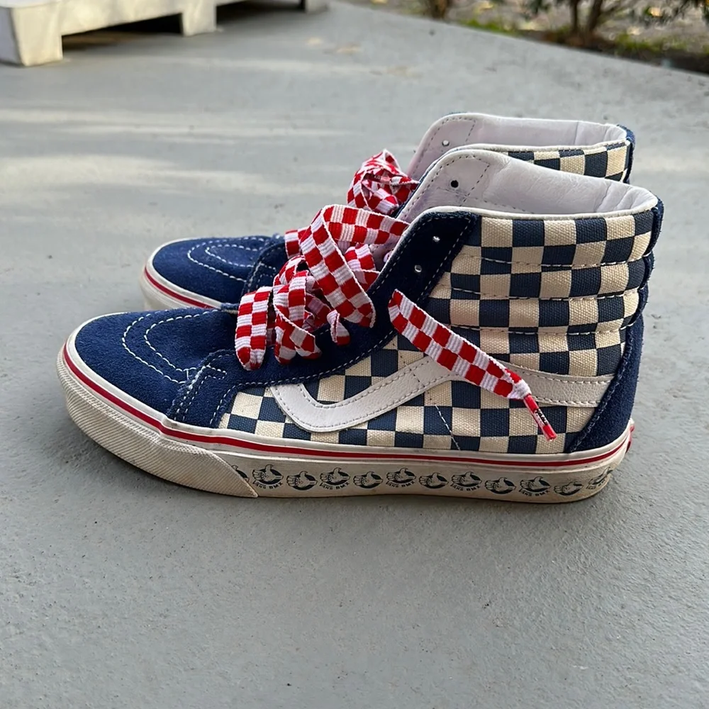 VANS BMX SK8-HI REISSUE 'TRUE BLUE, MEN 6.5 OR WOMENS 8 PLEASE READ - Picture 1 of 8